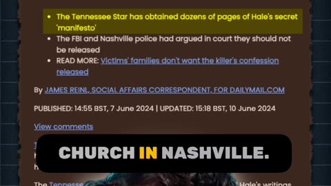 Nashville Manifesto Leaked #CovenantShooting