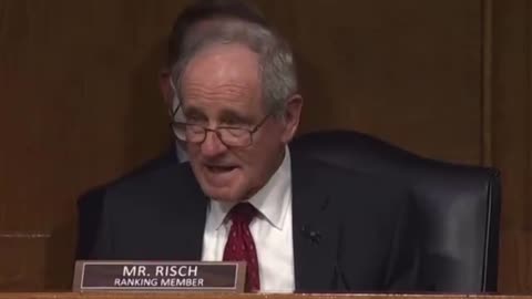 Senator James Risch Asks Who Biden's "Puppeteer" Is
