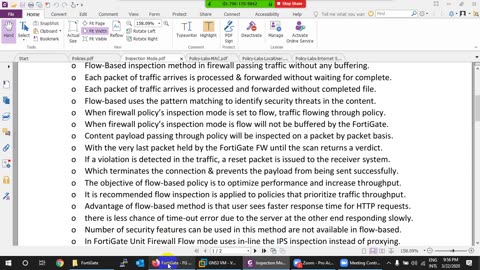 Fortinet Firewall Lecture 15_ Policy Concept on FortiGate