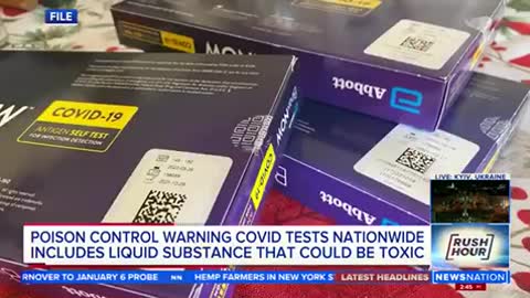 Poison Control Issues Warning About Covid-19 Rapid Antigen Tests
