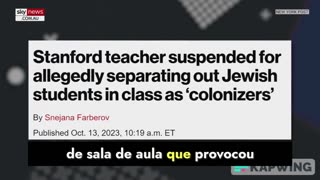 Estudantes marxistas e ativistas do Hamas encontram no ódio aos judeus um ponto em comum