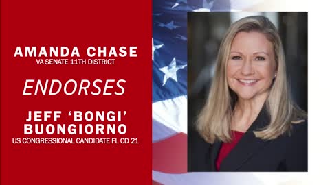 ENDORSEMENT ALERT: Senator Amanda Chase!
