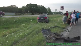 2 VEHICLE ACCIDENT IN GOODRICH, GOORICH TEXAS, 04/19/24...