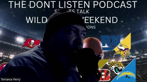 NFL wildcard weekend mistake | Thank you to my Listeners