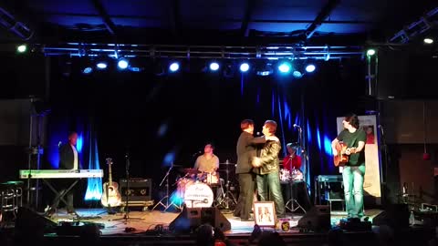 "Suspicious Minds" - sung by Ronnie McDowell, Jeff Bates, & Lee Gibson at 3rd & Lindsley