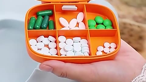 Household Double-Layer Medicine Box