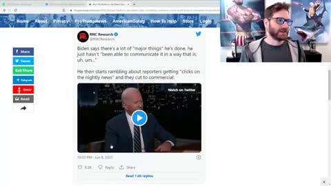 KIMMEL IS FORCED TO CUT TO COMMERCIAL AS BIDEN'S BRAIN IMPLODES