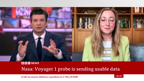 Nasa's Voyager-1 sends usable data from deepspace | BBC News