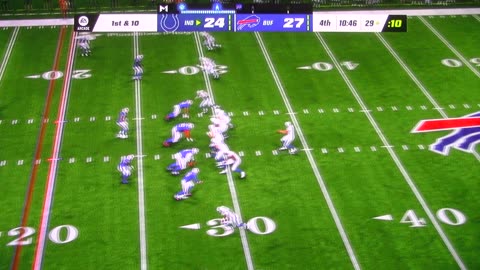 Madden: Indianapolis Colts vs Buffalo Bills (Touchdowns)
