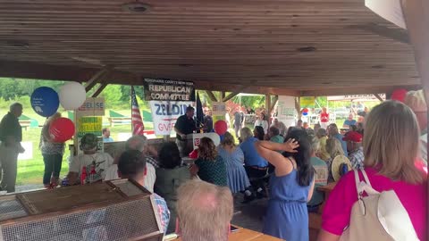 Assemblyman Chris Tague Introduces Elise to Schoharie County 08.29.2022