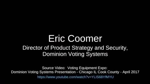 Dominion Voting Systems￼