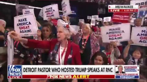 Pastor of church Trump visited spoke Last night of RNC