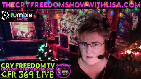 WWW.THECRYFREEDOMSHOWWITHLISA.COM Cry Freedom Radio CHRISTMAS SHOWS 2023 ❄️🎄🎅🥳