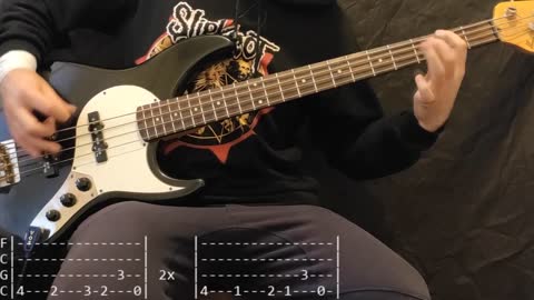 Killswitch Engage - This Fire Burns Bass Cover (Tabs)