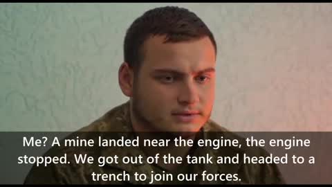 A captured Ukrainian tank soldier told how Kiev sends unprepared mobilised servicemen to slaughter