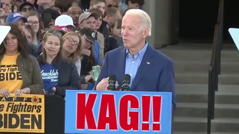 Biden Tells the truth for once!!