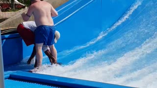 Flowrider Surfing Fail