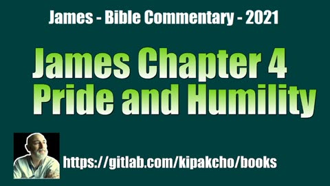 James 4 - pride and humility