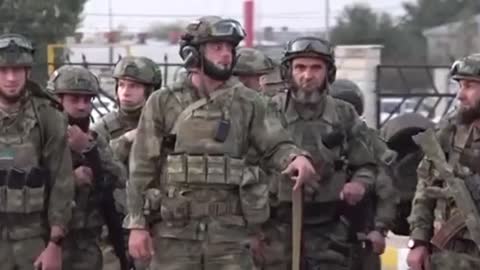 From Grozny, soldiers of 2 elite special forces flew out from Grozny to the special operation zone