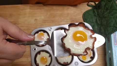 Sunshine egg cups- perfect for guests or on the go breakfast