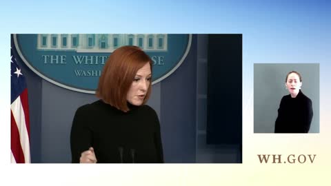 Jen Psaki Holds Press Briefing As Supreme Court Debates Case On Abortion Rights