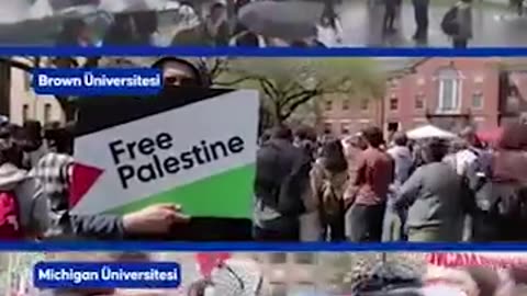 American university protest about philistine