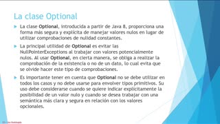 Java parte 89. La clase Optional