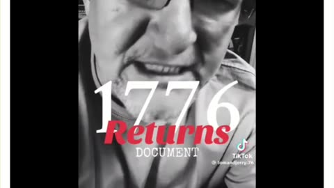 HAVE U EVER HEARD ABOUT THE 1776 RETURNS DOCUMENT?