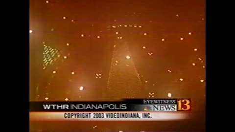 December 4, 2003 - End of WTHR Indianapolis 11PM Newscast