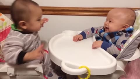 Cute Triplet and Twin Baby Videos for daily Dose of Laugher