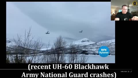 Osprey V-22 Crash Norway 18 March 2022 NATO Exercise "Cold Response"