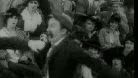 Charlie Chaplin's "Charlotte Mabel Aux Courses" aka Gentlemen of Nerve...