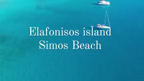 Stunning Simos Beach in Greece