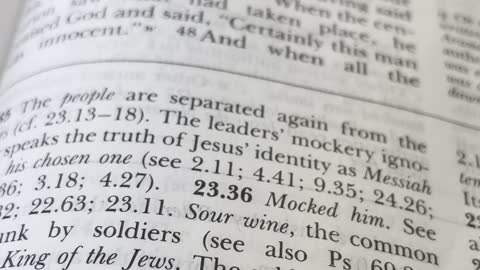 Punctuation matters in scripture