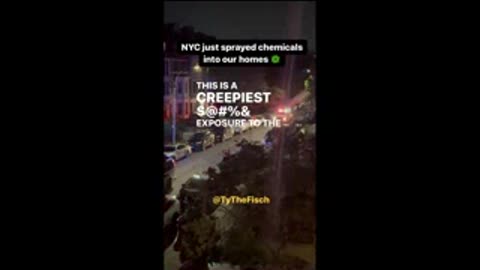 New Yorkers Sprayed Like Bugs