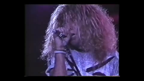 Van Halen - Live in Tokyo, Japan 1989 (Pro Shot Video) Nice