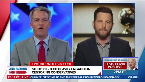 Newsmax’s John Bachman and Dave Rubin praise Truth Social.