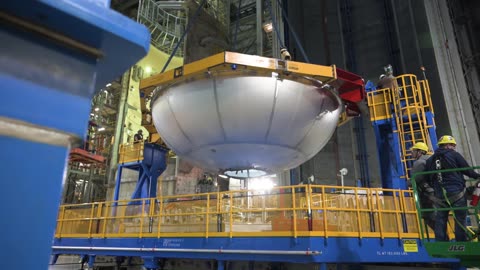 NASA Rocket Hardware Moves to Michoud’s Vertical Assembly Center for Next Phase of Production