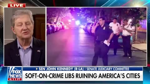 Sen Kennedy SCHOOLS Biden On Rising Crime Rates