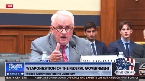 Attorney Bob Costello Opening Statement to House Judiciary Committee on 5.15.2024