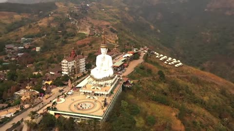 Buddha Aerial View.