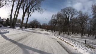 Scooter Rip - Canadian winter