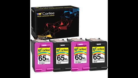 Review: Original HP 65XL Tri-color High-yield Ink Cartridge Works with HP AMP 100 Series, HP...
