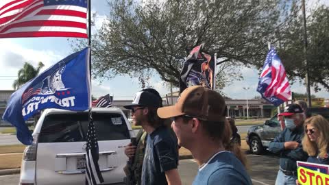 RGV TrumpTrain, McAllen, TX_Chesley,Joe,DebraTrumpMove12-19-20