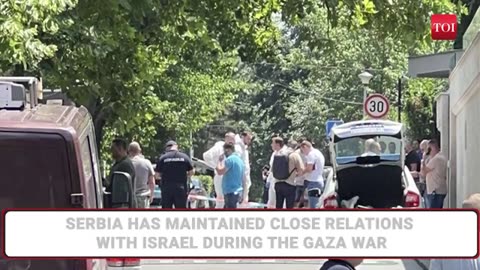 Israeli Embassy Under Attack- Policeman Shot With Crossbow Near Consulate In Serbia - Watch