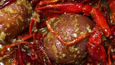 Delicious Crawfish Cajun Seafood Boil