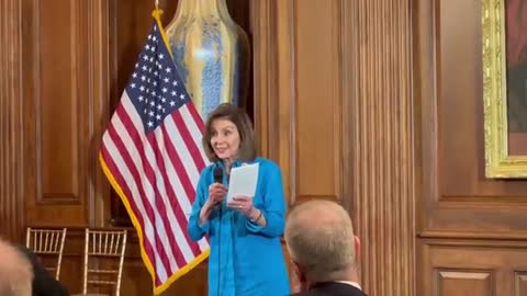 WATCH: Pelosi Reads Poem from Bono in CRINGE Video