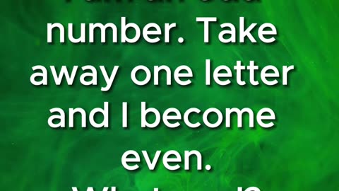 🤔Can you solve the riddle??🤔 #23