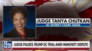 Judge pauses Trump DC trial amid immunity dispute