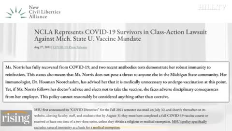 Kim Iversen: BOMBSHELL Report Suggests Natural Immunity Triggers Better Response Against COVID